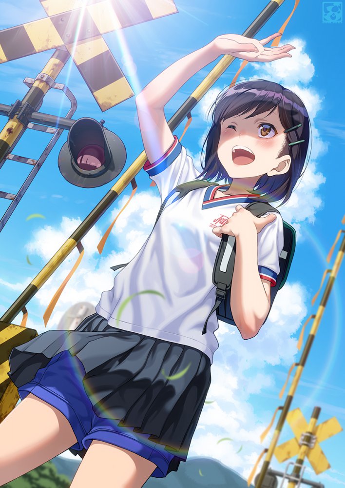 【二次】短パン・ショートパンツ女子画像　その２